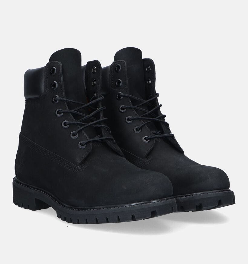 Timberland 6 inch Premium Zwarte Boots voor heren (328674) - geschikt voor steunzolen