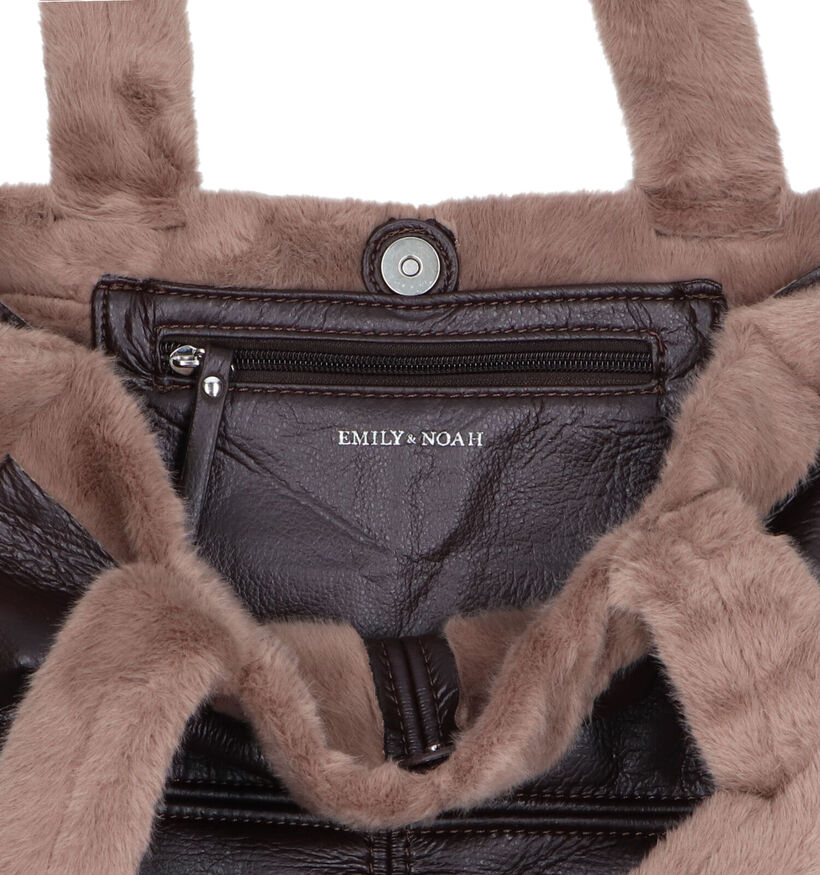 Emily & Noah Ivana Bruine Shopper Tas voor dames (314769)