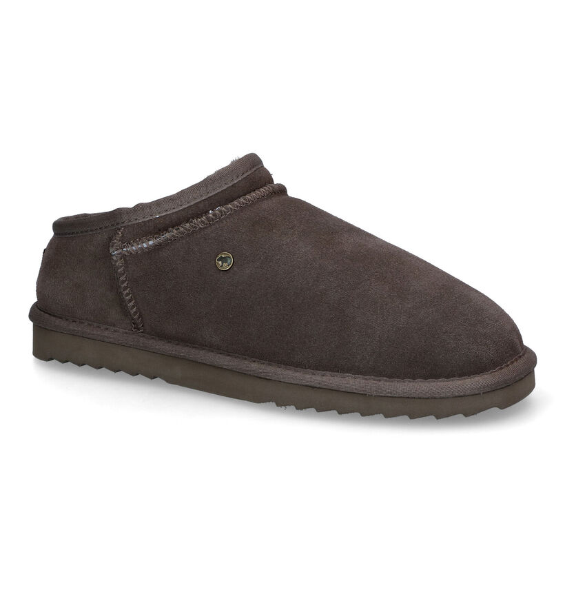 Warmbat Conner Bruine Pantoffels voor heren (314427)