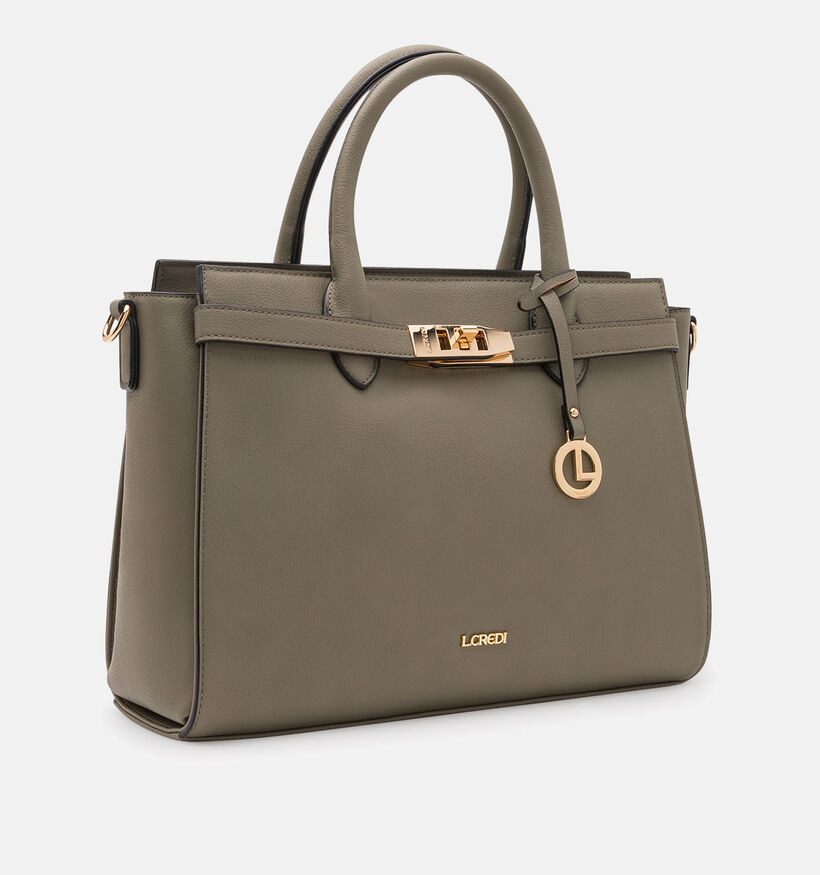 L.Credi Konstanze Sac à main en Vert khaki pour femmes (356612)
