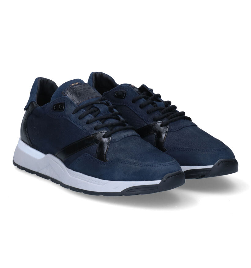 Bullboxer Blauwe Veterschoenen voor heren (305743)