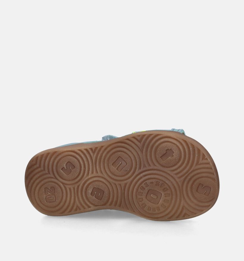 STONES and BONES Sino Groene Babysandalen met dino's voor jongens (341903)