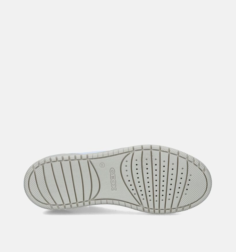 Geox Washiba Chaussures à lacets en Blanc pour garçons (351655) - pour semelles orthopédiques
