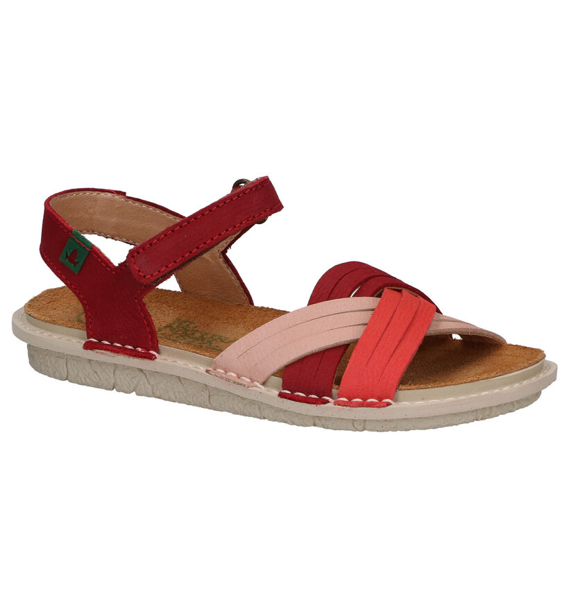 El Naturalista Terra Gele Sandalen in nubuck (288645)