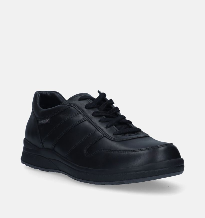 Mephisto Vito Randy Chaussures à lacets en Noir pour hommes (345980) - pour semelles orthopédiques