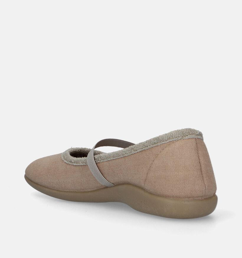 Hush Puppies Omida Pantoufles en Beige pour femmes (340758)