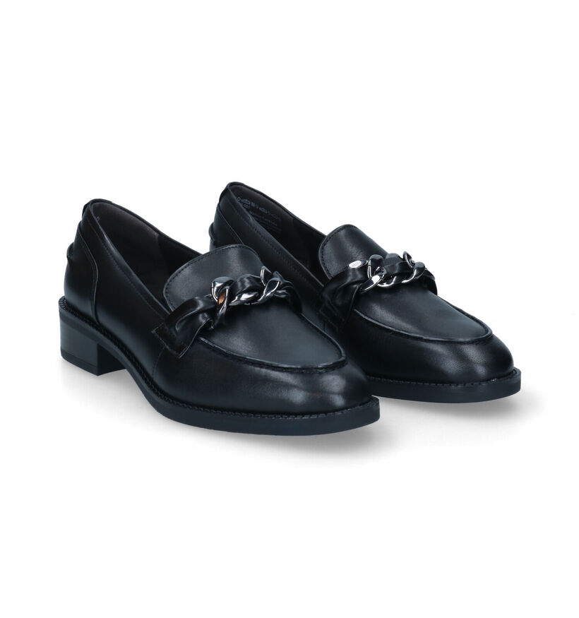 Tamaris Loafers en Noir en cuir (315404)