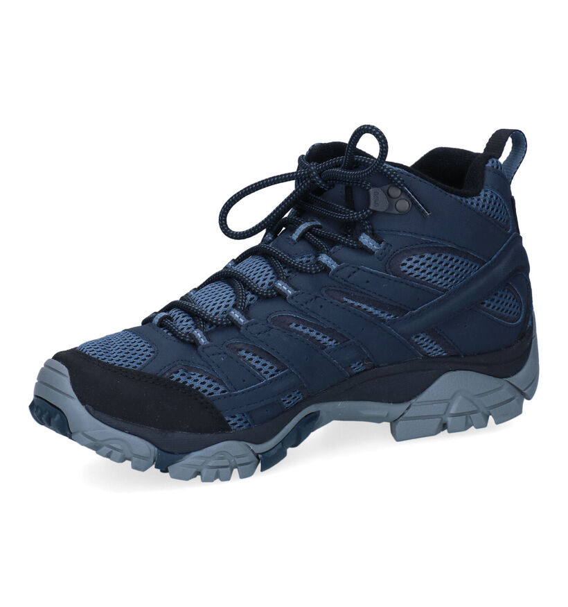 Merrell Moab 2 Mid GTX Bottines en Gris en simili cuir (294220)