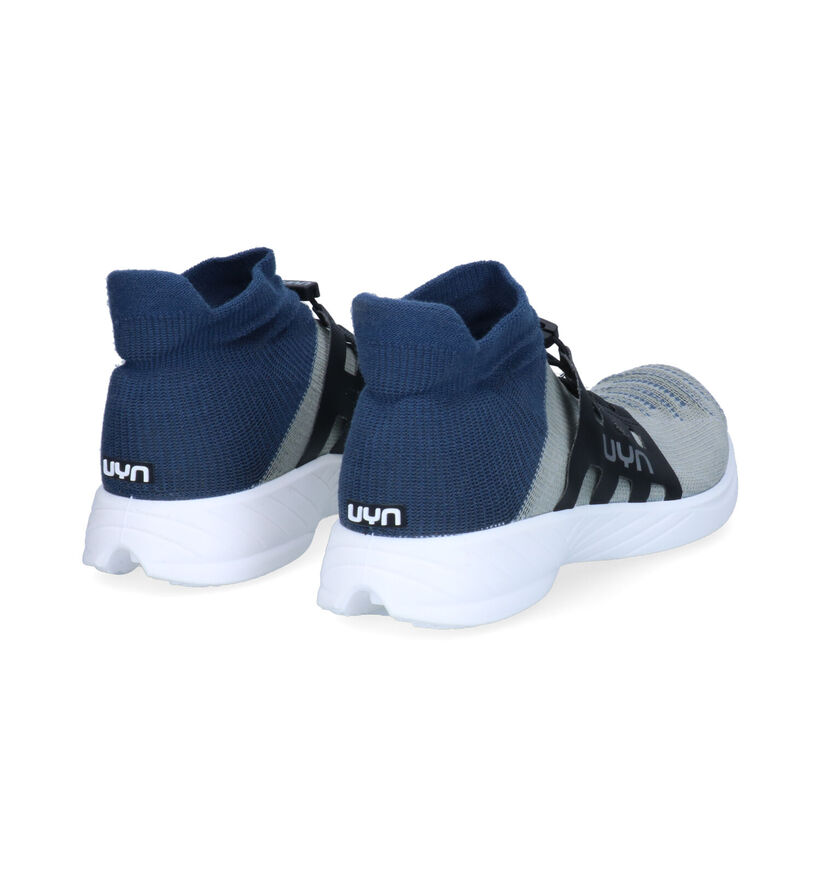 UYN X-Cross Tune Zwarte Sneakers in stof (303122)