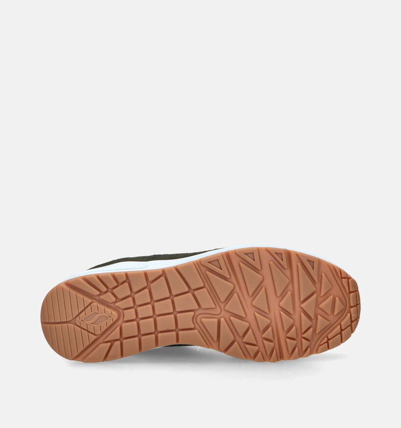 Skechers Uno Stacre Groene Sneakers voor heren (345301)