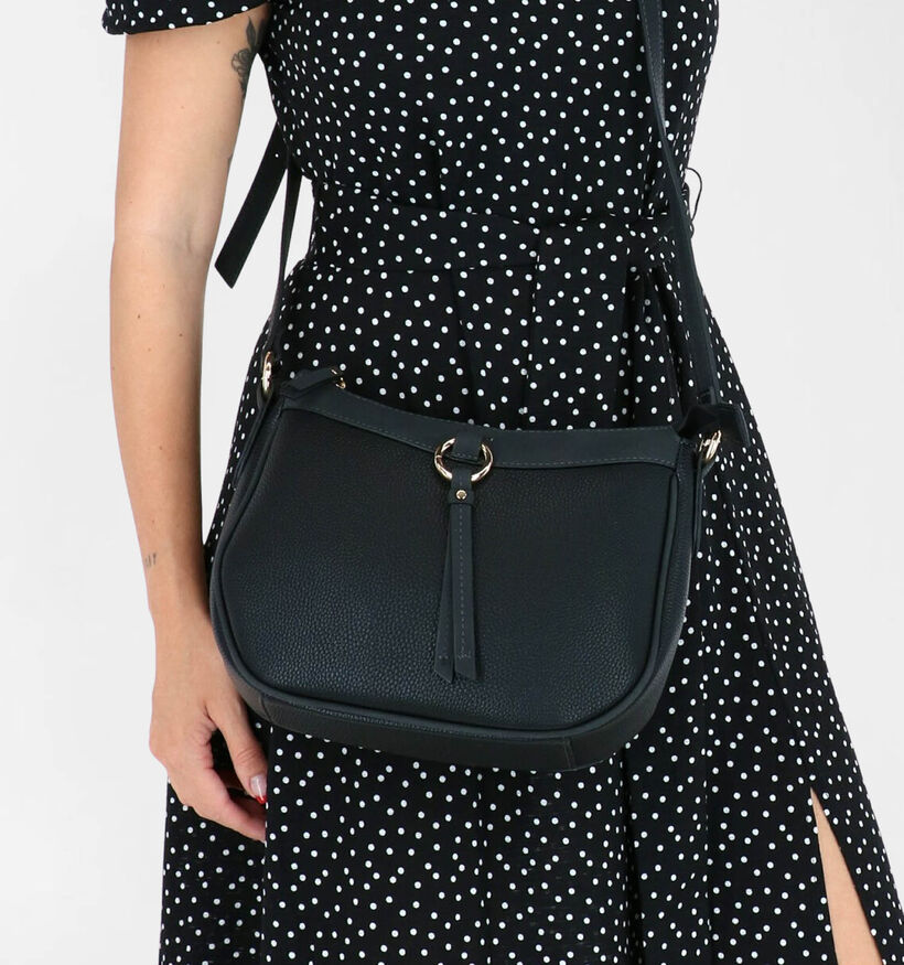 Gabor Lilian Zwarte Crossbody Tas in kunstleer (296258)