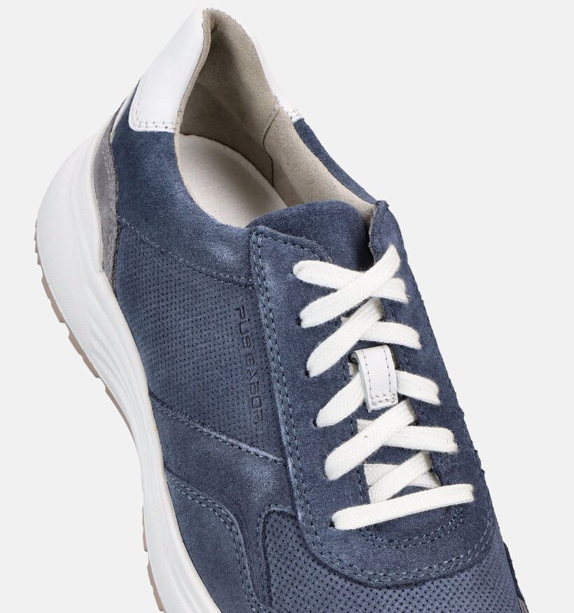Pius Gabor Donkerblauwe Sneakers voor heren (370326) - geschikt voor steunzolen