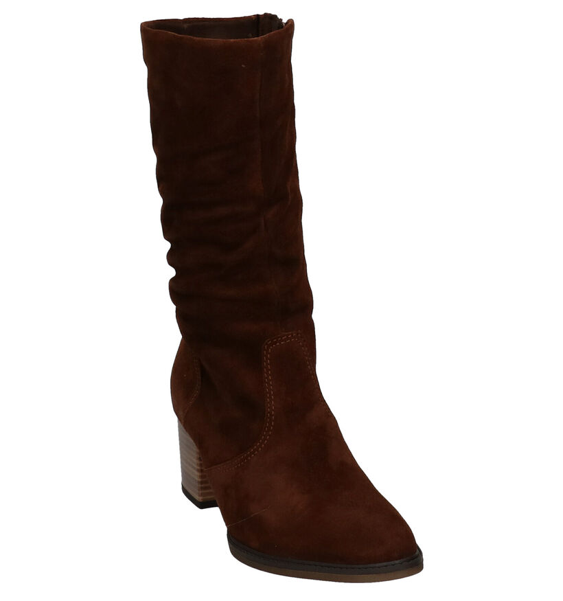 Gabor Bottes en Cognac en daim (282437)