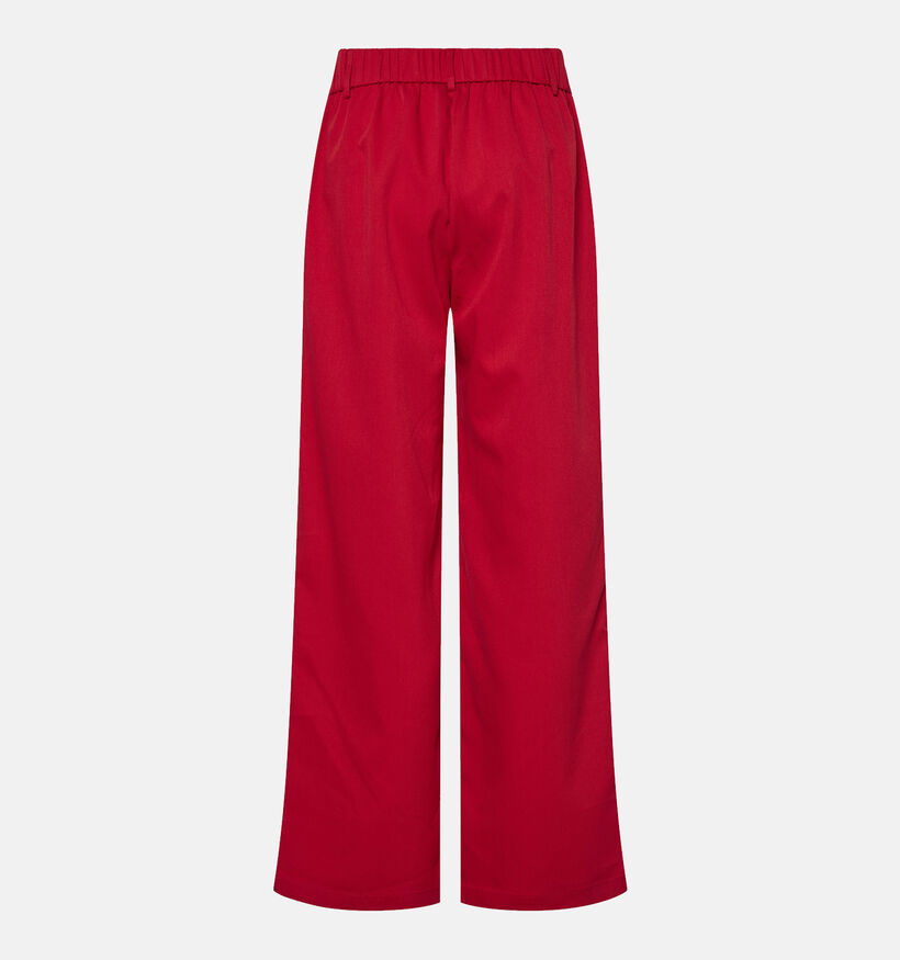 Pieces Odette Pantalon large en Rouge pour femmes (354090)