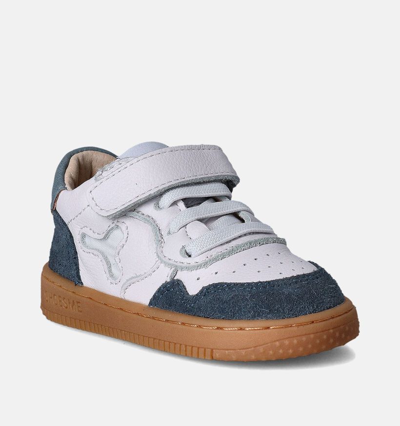 Shoesme Witte Babyschoenen voor jongens, meisjes (355556) - geschikt voor steunzolen