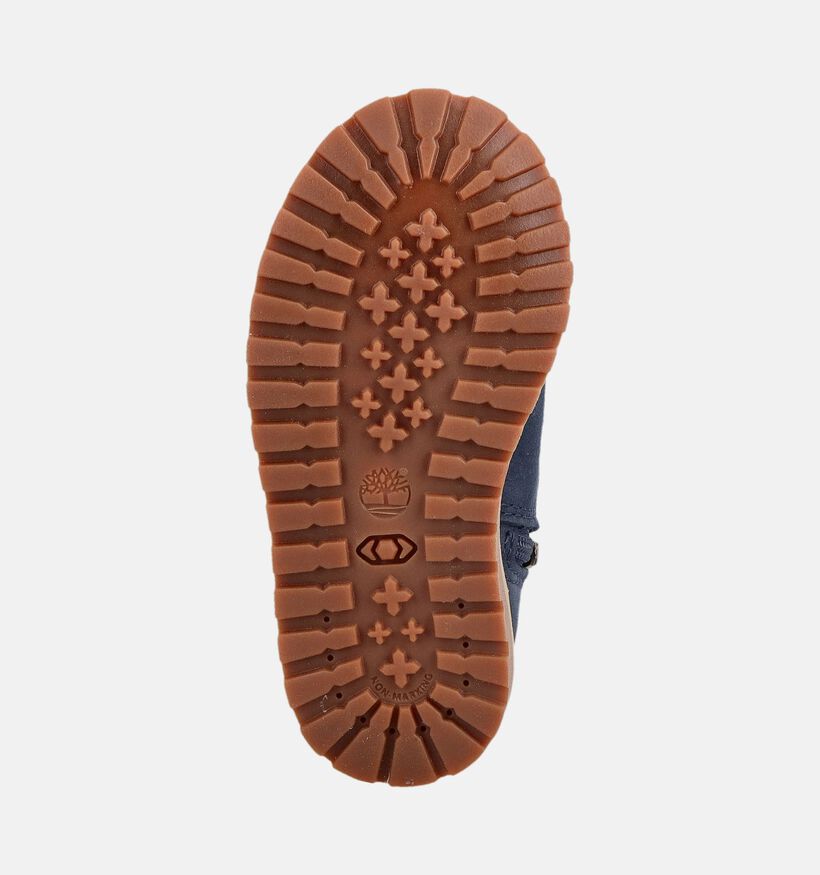 Timberland Pokey Pine HL Boots &agrave; lacets en Bleu fonc&eacute; pour gar&ccedil;ons (377383) - pour semelles orthop&eacute;diques