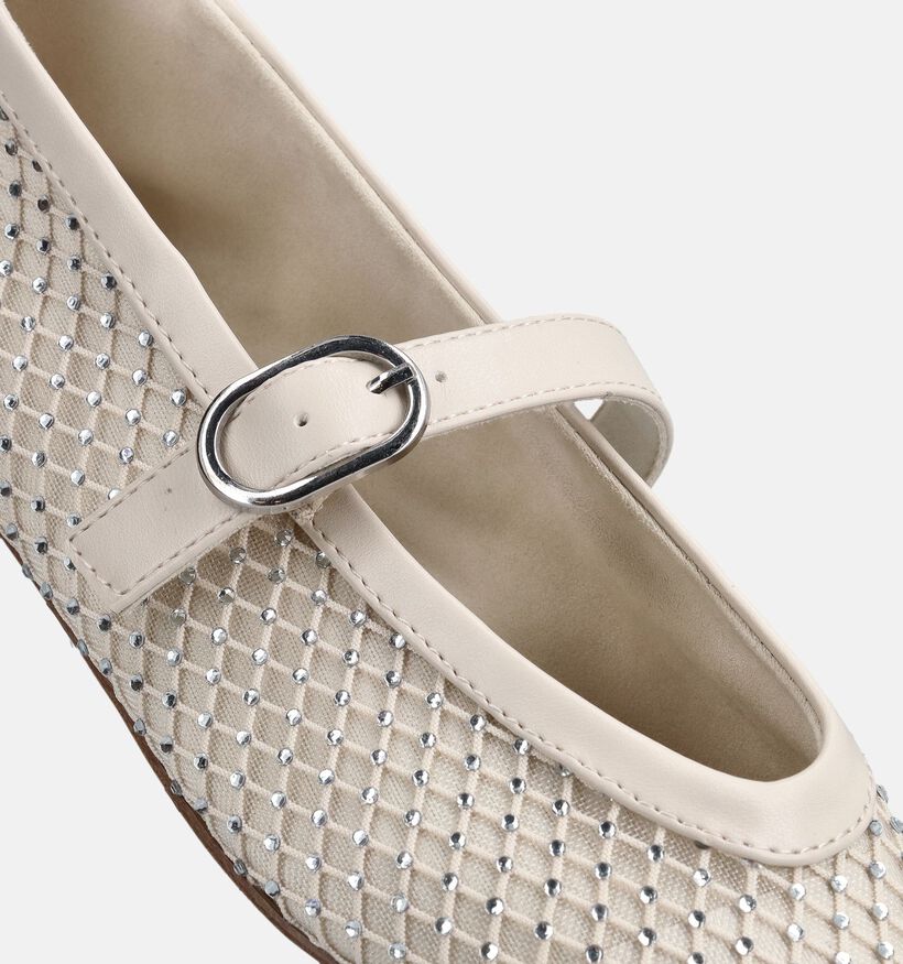 Marco Tozzi Ballerines en &Eacute;cru pour femmes (371831)