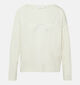 comma Ecru T-shirt met Lange Mouwen voor dames (372205)