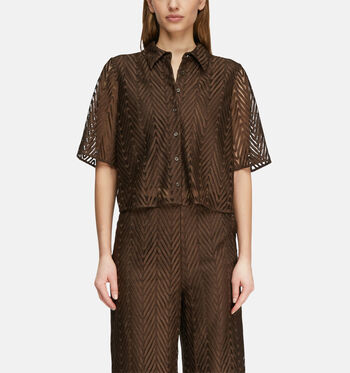 comma Blouses Marron