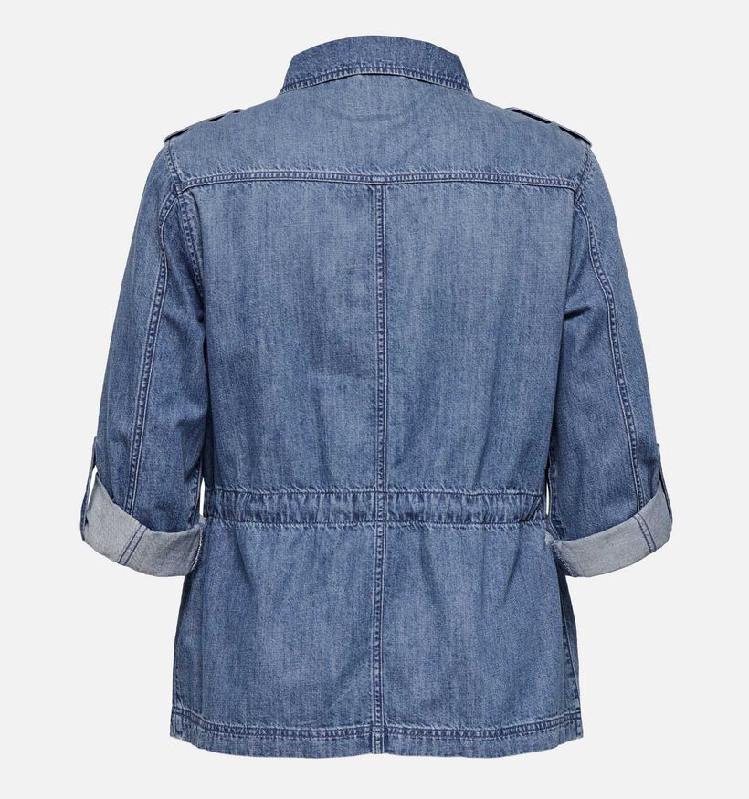 ONLY Carmakoma Enya Utility Manteau en Bleu pour femmes (374884)