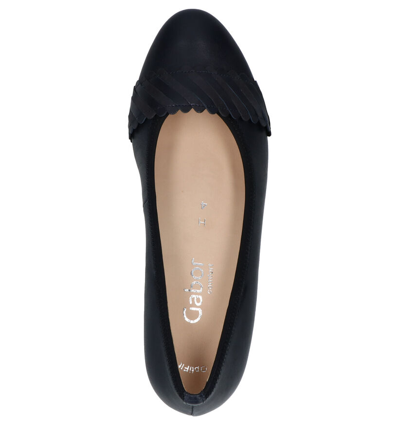 Gabor Optifit Blauwe Pumps in leer (271506)