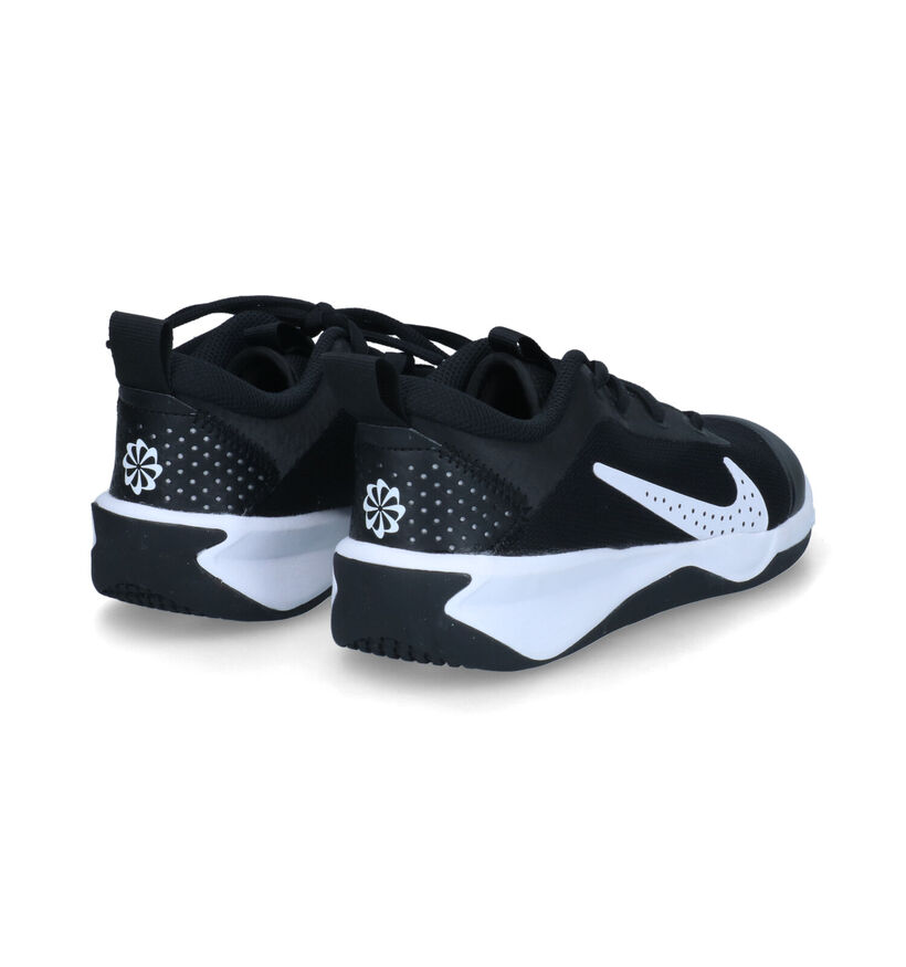 Nike Omni GS Baskets en Noir pour garçons (312222)