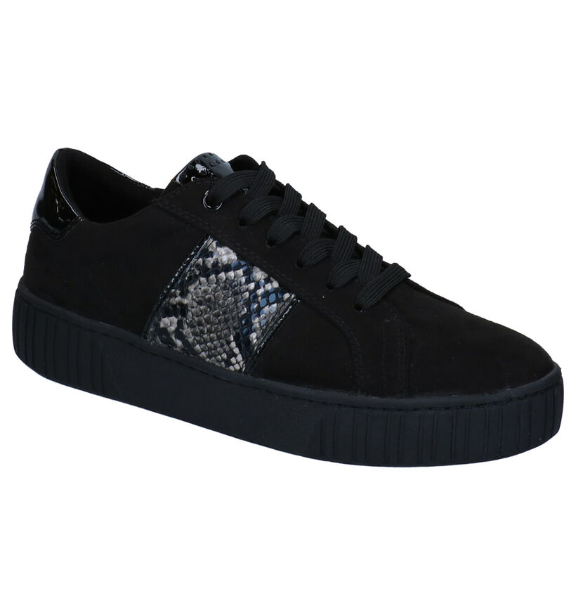 Youh! Baskets habillées en Noir en daim (277621)