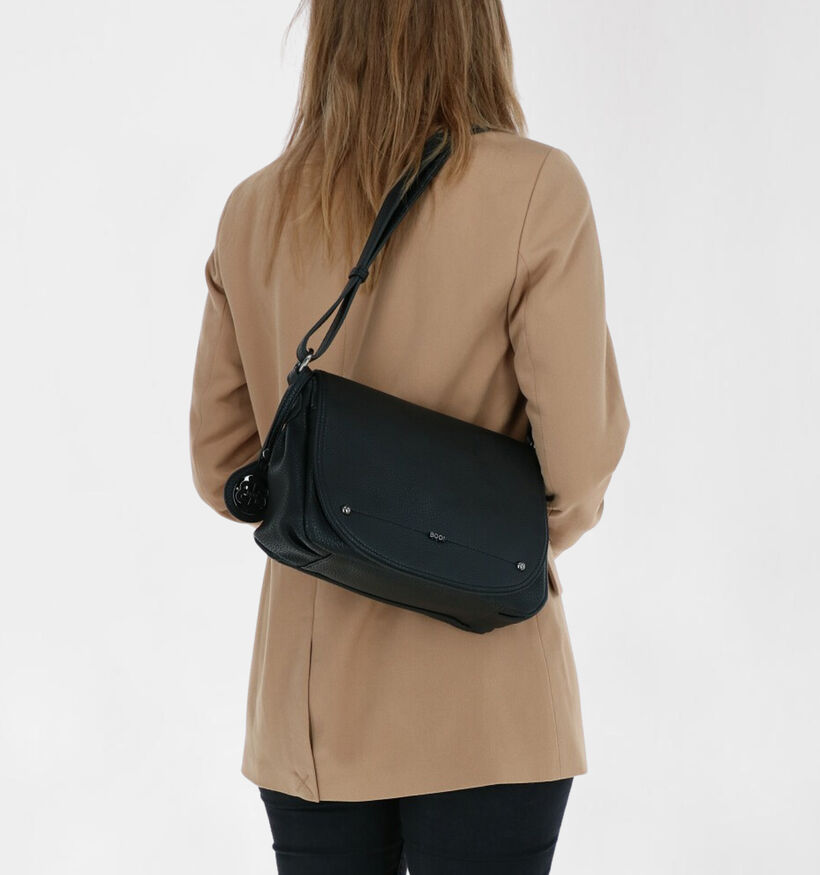 BOO! Salto Zwarte Crossbody Tas in kunstleer (282550)