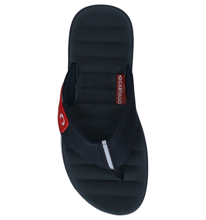 Donkerblauwe Teenslippers Cartago, , pdp