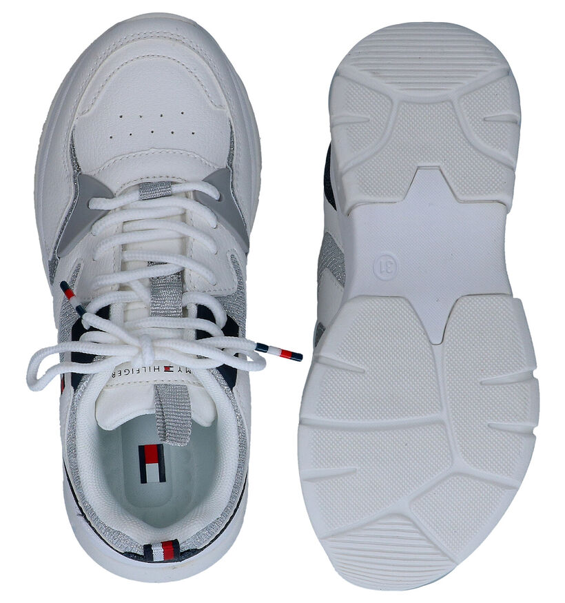Tommy Hilfiger Witte Sneakers in kunstleer (285689)