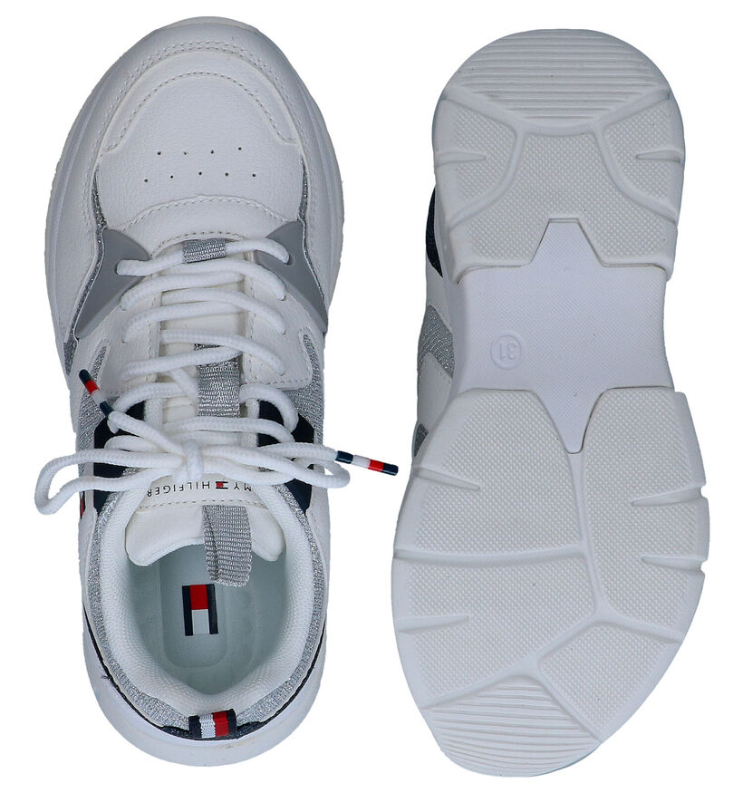 Tommy Hilfiger Baskets basses en Blanc en simili cuir (285689)