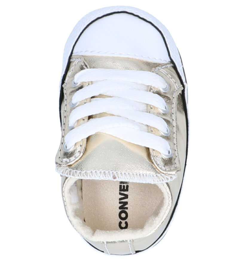 Converse Chuck Taylor AS Baskets en Or en textile (263509)