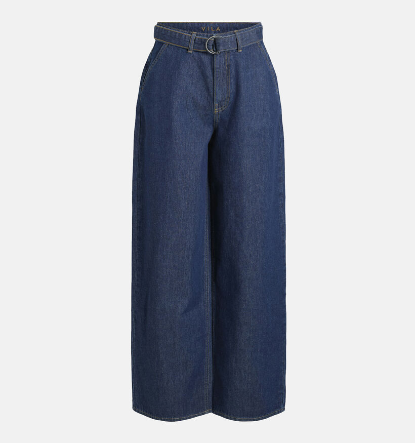 Vila Pora Blauwe Wide leg jeans L32 voor dames (349449)