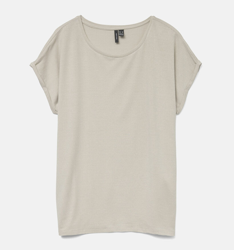 Vero Moda Lava T-shirt en Beige pour femmes (369427)
