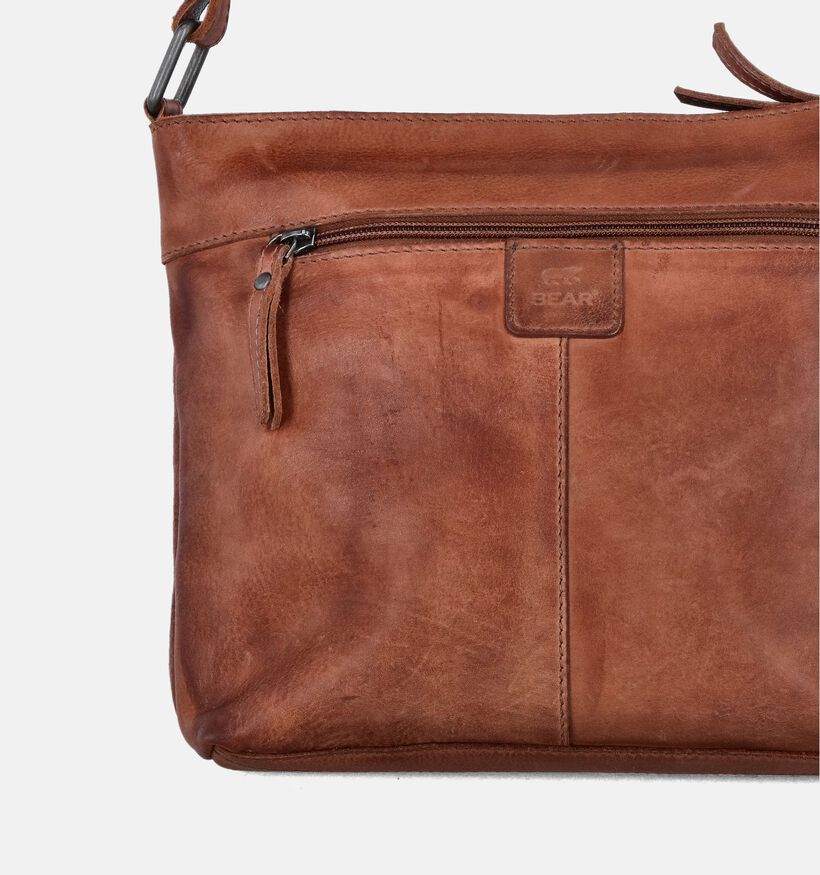 Bear Desing Cognac Crossbody tas voor dames (358916)