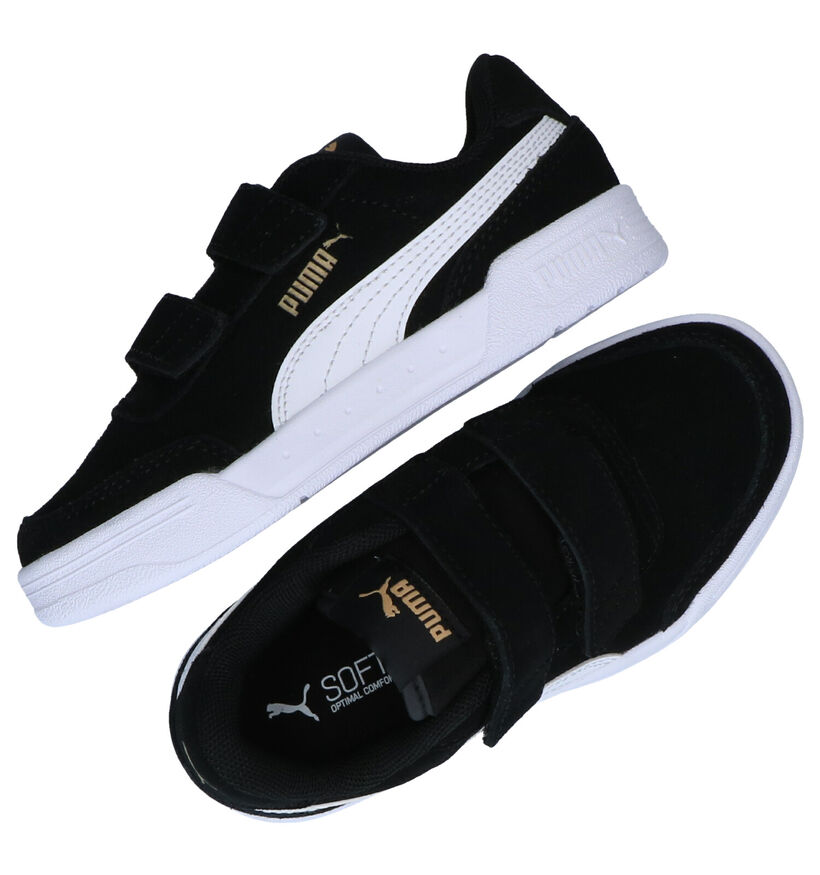 Puma Caracal Baskets en Noir en daim (276783)