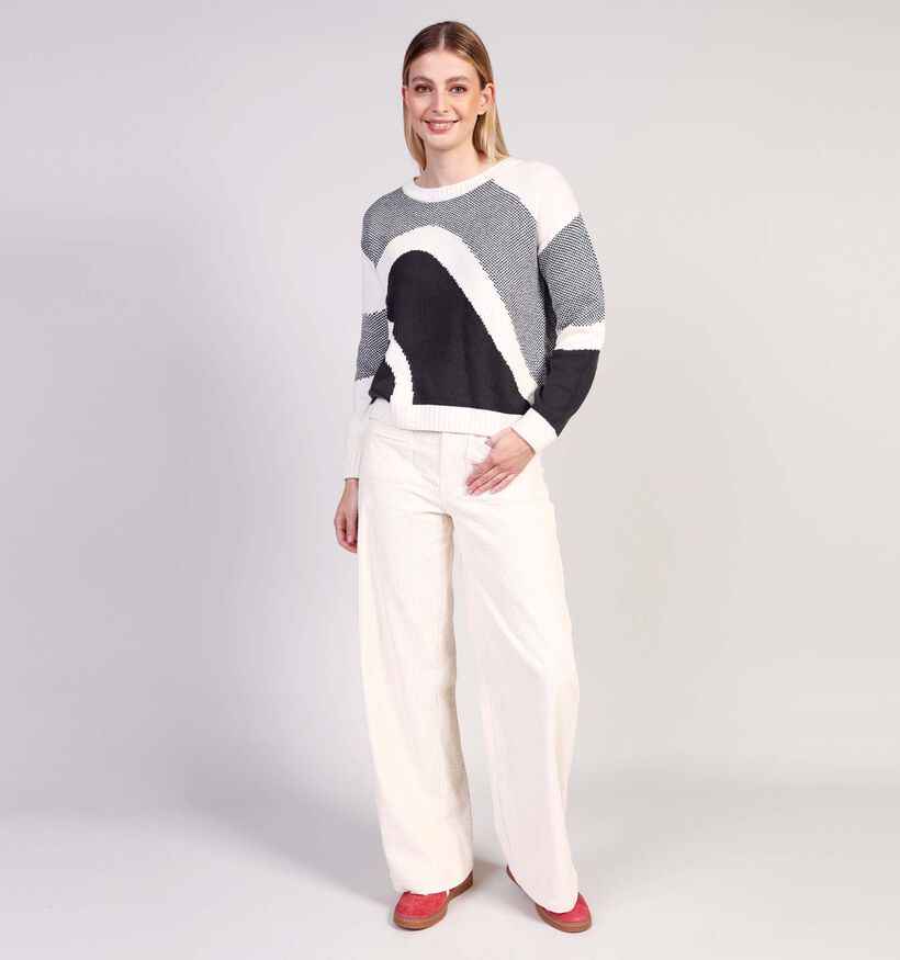comma casual identity Grijze Trui comma casual identity Grijze Trui voor dames (364862)