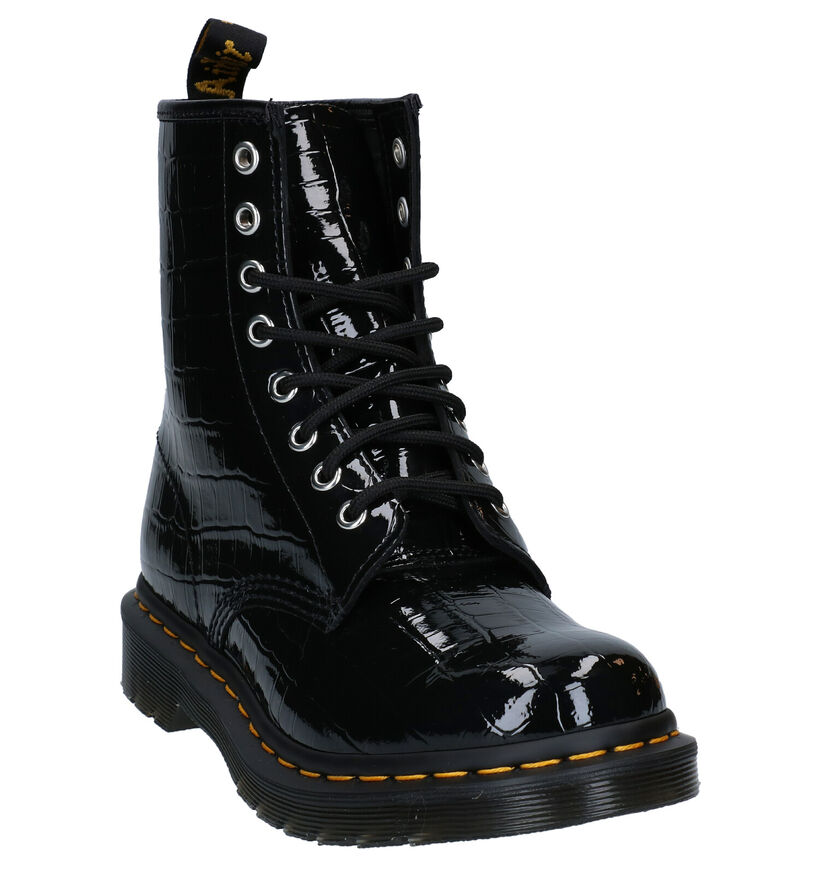 Dr. Martens 1460 Bottines en Blanc en cuir (284638)