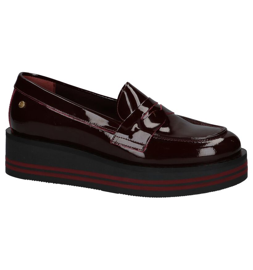 Tommy Hilfiger Mocassins Bordeaux in lakleer (225485)