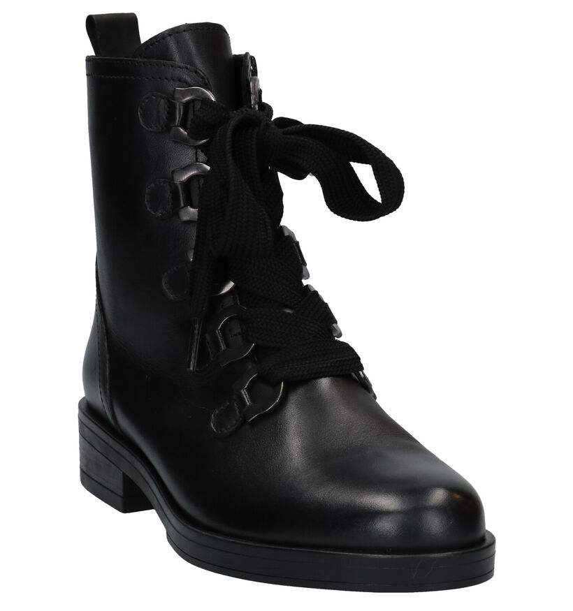 Gabor Best Fitting Bottines en Noir en cuir (282399)