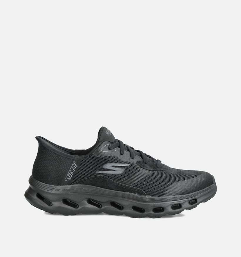 Skechers Go Walk Glide-Step 2.0 Chaussures plates en Noir pour femmes (360891)