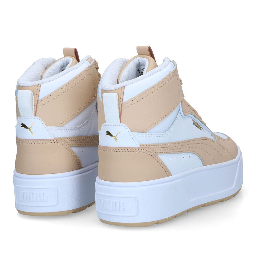 Puma Karmen Rebelle Mid Beige Sneakers voor dames (318650)