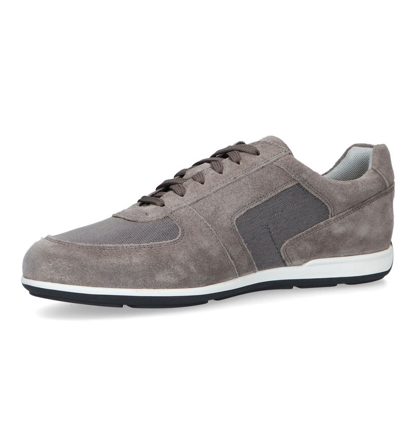 Geox Ionio Chaussures à lacets en Gris pour hommes (322253) - pour semelles orthopédiques