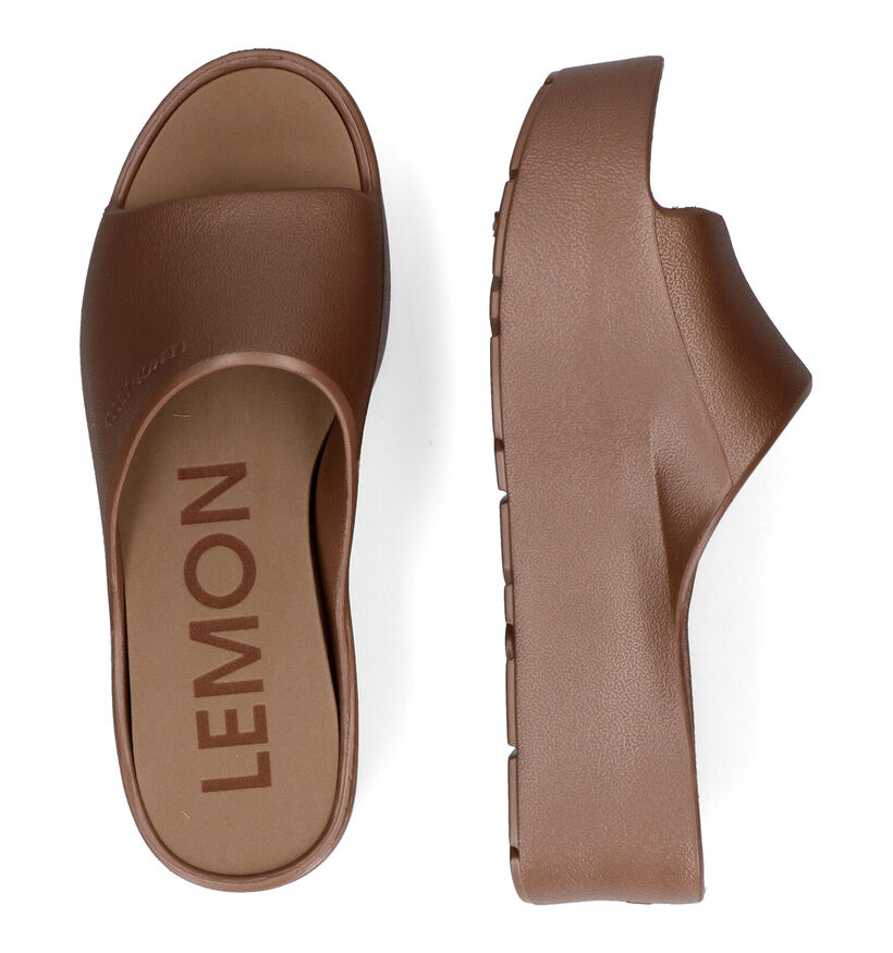 Lemon Jelly Sunny Bronzen Badslippers voor dames (310276) - geschikt voor steunzolen