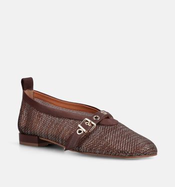 Pedro Miralles Chaussures plates Marron