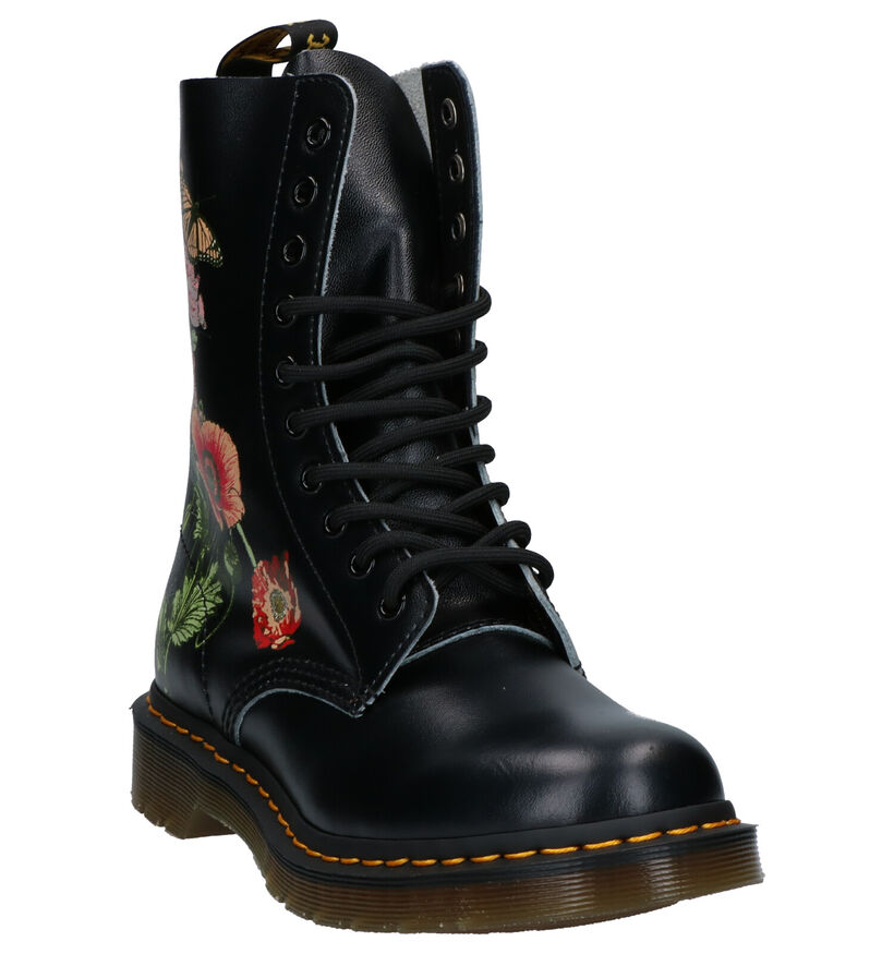 Dr. Martens 1490 WB Zwarte Boots in leer (253433)