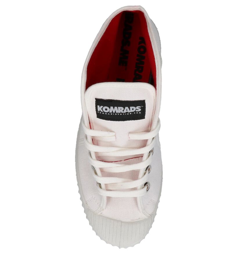 Witte Komrads Partizan Sneakers in stof (234034)