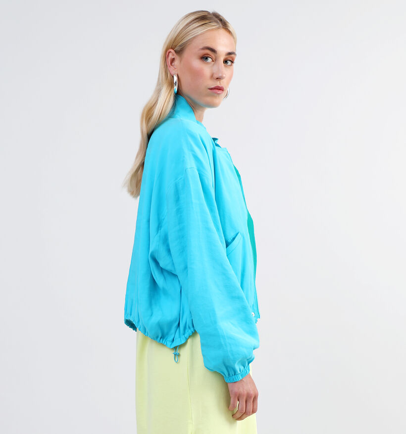 comma casual identity Turquoise Jas voor dames (334426)