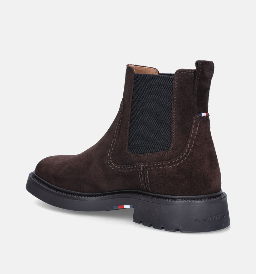 Tommy Hilfiger Comfort Bruine Chelsea boots voor heren (345974)