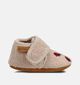 En Fant Pantoufles pour bébé en Beige pour filles (360221)